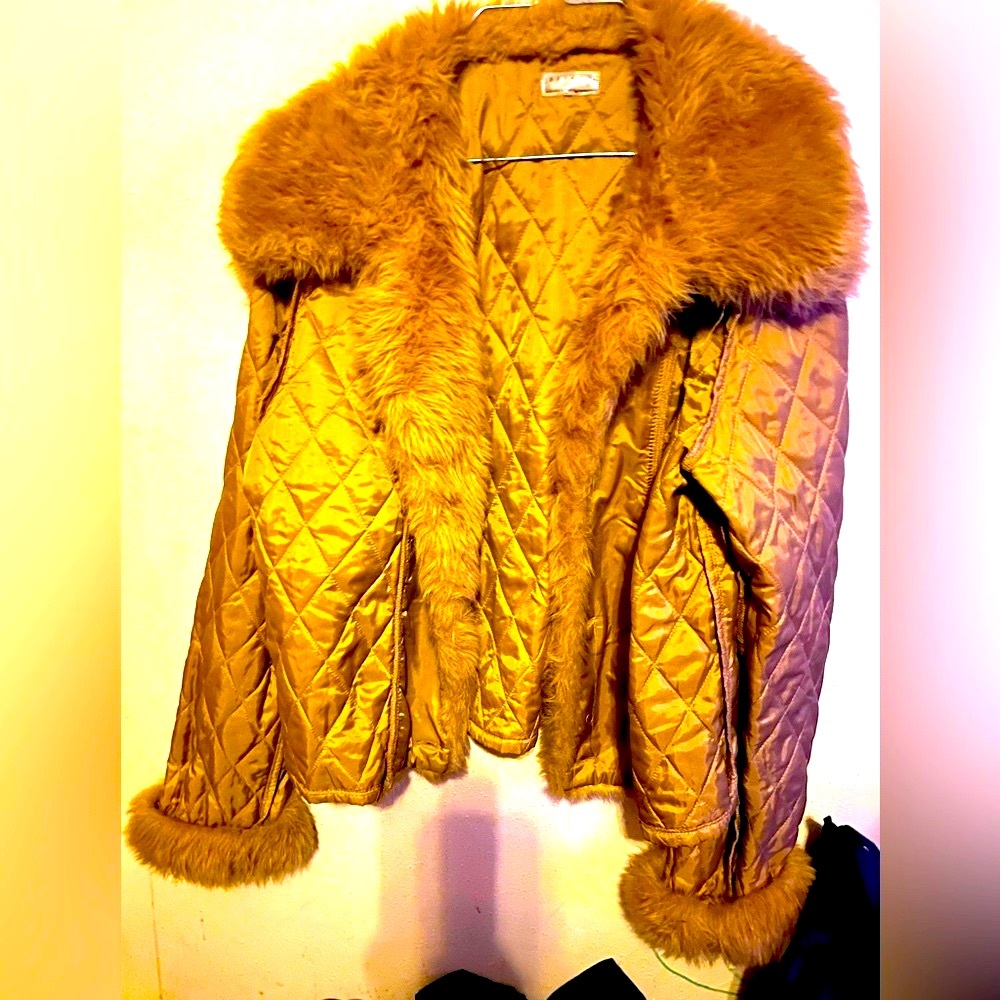Vintage Italian Giacca Coat Liner Size Large